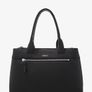 Black Leather Handbag Image 8