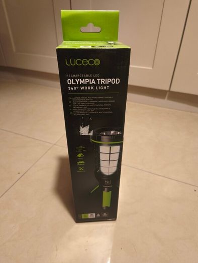 Luceco Olympia Tripod Worklight With Powerbank