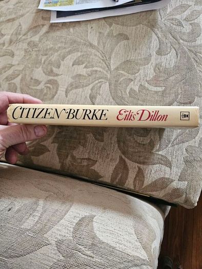 Citizen Burke. By Elis Dillon. First Edition Hardback With Dustjacket In Good Condition.  See Photos For Same.