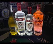 smirnoff light bottle holder