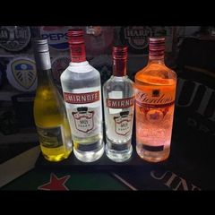 smirnoff light bottle holder