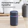 Colorful Mini Humidifier with Projection Atmosphere Lamp, Essential Oil Diffuser Aroma Essential Oil USB Cool Mist Humidifier 300ml, 2 Adjustable Mist Modes, Super Quiet, for Car, Office, Bedroom Image 5