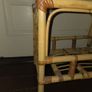 Vintage Bamboo Frame Glass Topped Coffee/Side Table Image 8