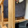 Kids & Adult sized IKEA solid wooden bunk beds & two good foam mattresses Image 8