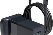 65W USB C Charger Plug, 3-Port GaN Type C Fast Charging Wall Charger Compatible with MacBook Air/Pro, Lenovo, HP, Dell, Google, Samsung