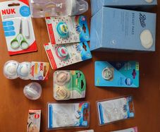 Brand New Baby Bundle (0-6m) - NUK Bottles, Soothers, Breast Pads & Accessories