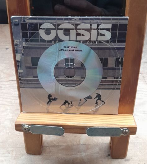 Oasis - CD Single - Go Let It Out - Clear Plastic Disc - 2000