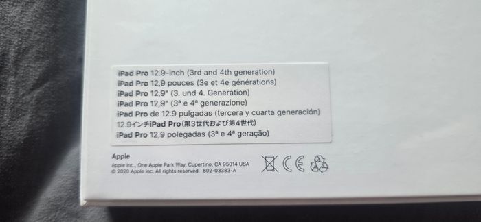 BRAND NEW SEALED Apple iPad Pro 12.9" Smart Keyboard Folio UK