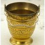 Mid Century Ice Bucket Gold Washed EPNS Image 6