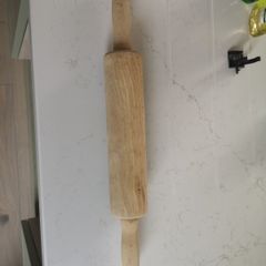 wooden rolling pin