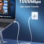 Ethernet Cable 10M, Flat RJ45 LAN Gigabit CAT 6 Network Cable, Pure Copper Core High-Speed 1000Mbps for 250Mhz/s Patch Cord Internet Cable for Xbox Switch PS5 PS4 Extender Router Modem Image 6