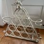Wrought iron wine rack Image 2