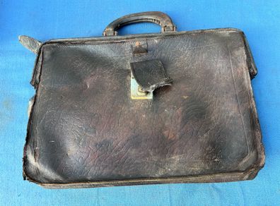 Vintage leather briefcase