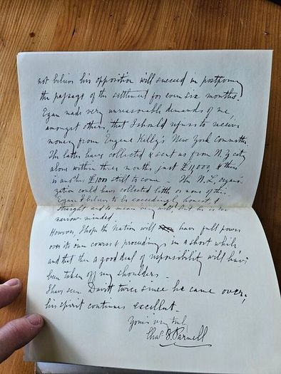 Material For Victory. The Memoirs Of Andrew J. Kettle Right Hand Man To Charles S. Parnell.