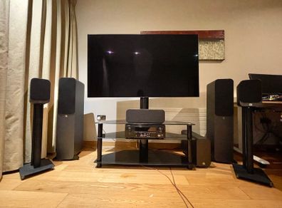 Q Acoustics 3050i 5.1 Cinema Pack + Denon AVR-X1600HB (One Owner / 2020)