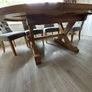 Dining Table Expanable plus 6 chairs Image 3