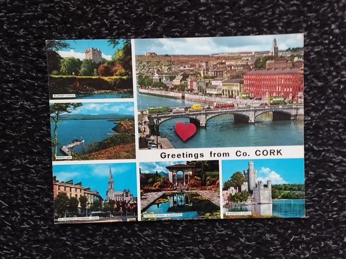 Ireland Postcard : Greetings From Co. Cork - Multi-view - A John Hinde Giant Postcard