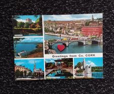 Ireland Postcard : Greetings From Co. Cork - Multi-view - A John Hinde Giant Postcard