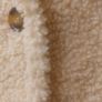 Girls Cream winter jacket Image 3