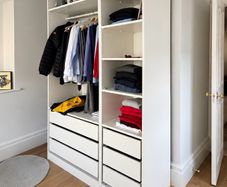 IKEA PAX Wardrobe with Drawers & Shelves