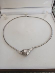Silver necklace