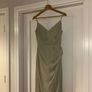 Sage Green Bridesmaid Dress UK8 Image 2