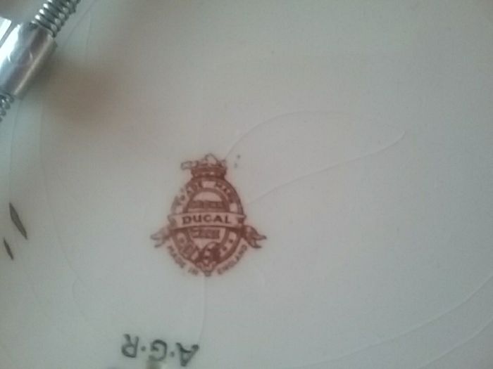 Crown Ducal Vintage Display Plate