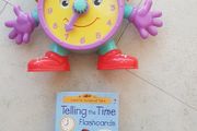 Tell The Time Talking Clock and Flashcards