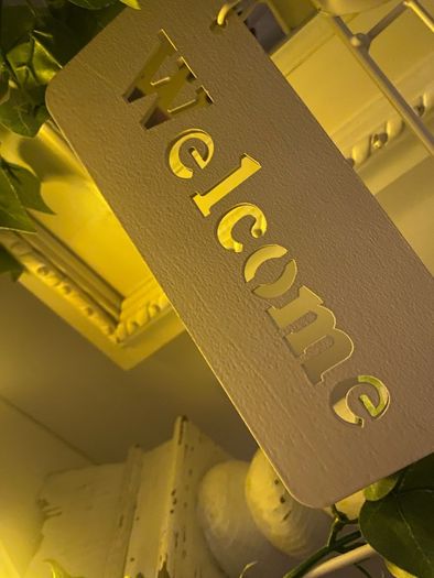 ShabbyChic Home Decor Sign freestanding or wall hung