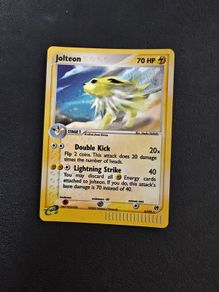 Jolteon vintage pokemon card