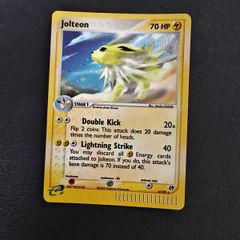 Jolteon vintage pokemon card