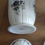 Royal Tara (blue Corn Flower) 10 1/2" Biscuit Jar / Canister & Lid Exc Image 3