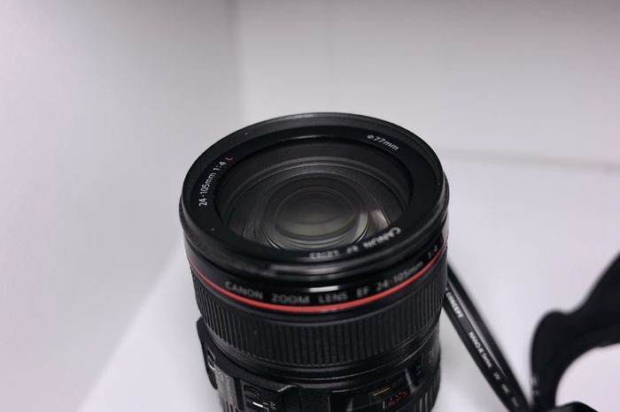 Canon EF 24-105mm f/4L lens with UV Filter protector