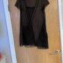 Master & Margarita Sheer Black Dress.  S.14.  New- No Tag. Image 3