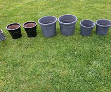 Selection of pots