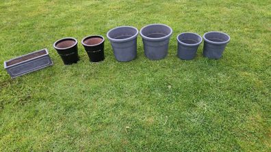 Selection of pots
