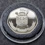 Ireland 1988 Dublin 50 P Fifty Pence Proof Coin Image 3