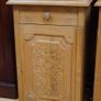 Pair of Quality Carved Ash Bedside Cabinets Image 3