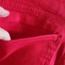 Denim by TU Red Peddle Pushers Sz 14UK (Bnwot) Image 4