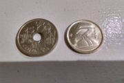 5 Pesetas &amp; 25 Pesetas, Spain coins