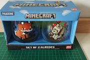 Minecraft Glass Set (2 Pack)  Paladone
