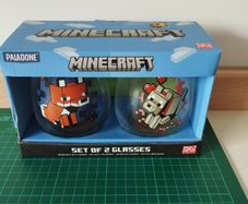 Minecraft Glass Set (2 Pack)  Paladone