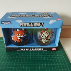 Minecraft Glass Set (2 Pack)  Paladone