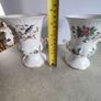 VINTAGE SET OF 2 AT 20.00 e EACH  Aynsley Urn Vase, Pembroke Pattern, Large Two Handled Vase, Birds and Flowers, Collectible Aynsley, English Fine Bone China Image 9