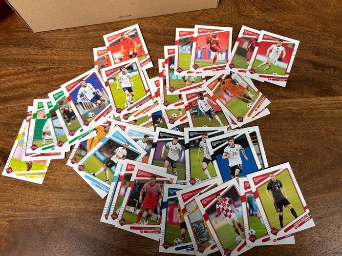 Topps Panini 4Kg / 1600+ football Cards Lot Bulk Bundle all different
