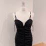 Bershka mini dress black Image 4