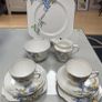 Colclough deco style  pretty and charming china tea for two Image 8