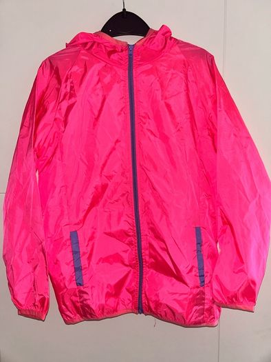 Pink rain jacket 9-10yrs