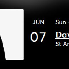 David Byrne, 1 or 2 tickets, St Annes Park