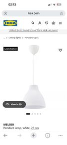 IKEA Melodi ceiling light